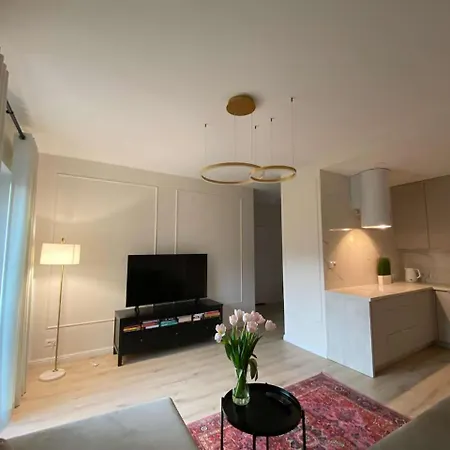 Apartament Nad Wisla Spacerem Do Centrum I Starego Miasta Warschau Exterior foto